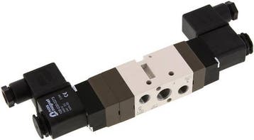 5/3 G1/4  (G1/8 ) Middenuitlaat Magneetventiel 12V DC, Verzenden, Nieuw