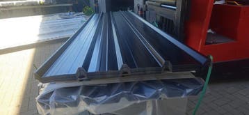Damwand, dakplaten, zwart, €6,- p/m2, Verzenden, Nieuw