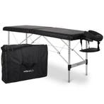 Aluminium Massagetafel - Inklapbaar/Draagbaar - Tot 250kg, Ophalen of Verzenden, Nieuw, Massagetafel