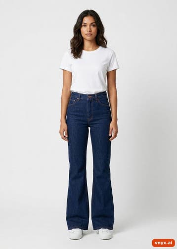 Levis Jeans Dames maat WW27 / L34 Donkerblauw Vintage, Ophalen of Verzenden, Nieuw