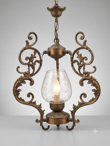 Un gioiello della Belle Époque italiana - Plafondlamp -
