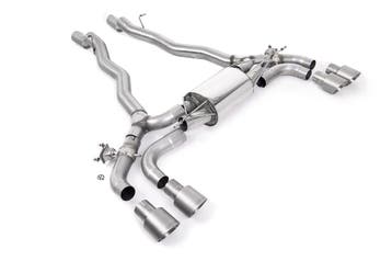 As-back | BMW 5 Series | Milltek Sport Quad 100 mm GT100, Verzenden, Nieuw