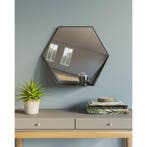 Gorillz Hive Wandspiegel met Plank - Hexagon Spiegel - 60 x, Verzenden, Nieuw