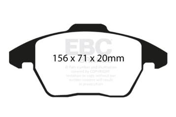 EBC 06-13 Audi A3 2.0T (Girling Rear Caliper) Bluestuff, Auto-onderdelen, Ophalen of Verzenden, Nieuw