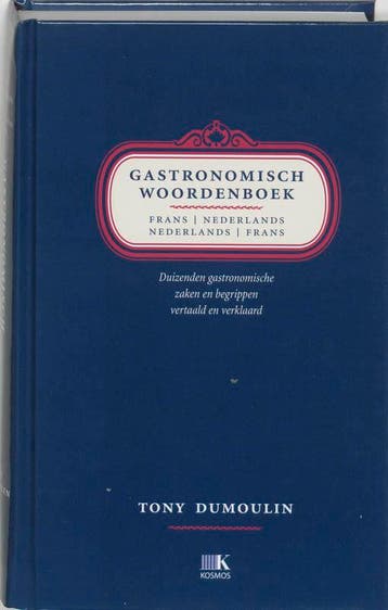 Gastronomisch woordenboek Frans-Nederlands, Nederlands-Frans, Boeken, Verzenden, Gelezen, T. Dumoulin