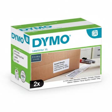 Dymo verzendetiketten 45x102mm | Retourdeal 30% korting, Verzenden, Nieuw