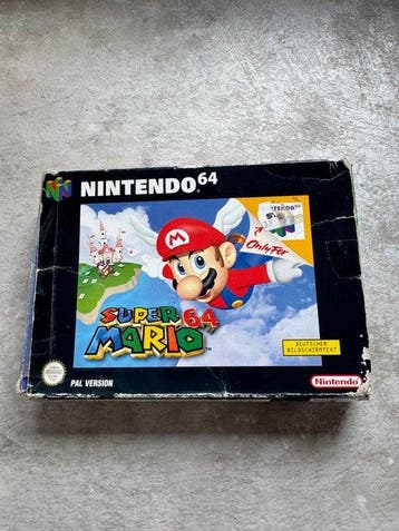 Nintendo - N64 - Super Mario 64 - Videogame - In originele, Spelcomputers en Games, Nieuw