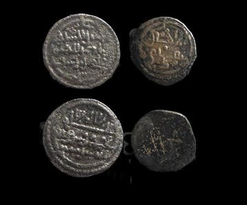 . Al Andalus - Almoraviden Silver 1 Qirat and 1/2 Qirat AD