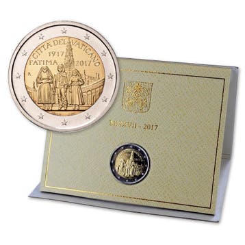 Vaticaan 2 Euro Fatima 2017, Verzenden