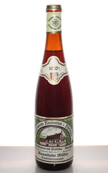 1976 Rauenthaler Wülfen Riesling Trockenbeerenauslese -, Nieuw