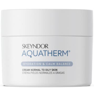 Skeyndor  Aquatherm Cream Normal To Oily Skin  50 ml, Verzenden, Nieuw
