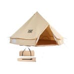 SucceBuy Canvas Bell Tent 4 Seizoenen 3m/6m Yurt Tent Canvas, Verzenden, Nieuw