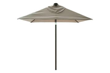 Madison Triangle stokparasol 210x130 cm. Taupe, Verzenden, Nieuw, Stokparasol, Kantelbaar