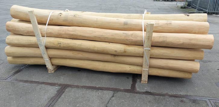 Robinia spintvrij geschuurd, robinia palen, schapenhek poort, Tuin en Terras, Tuinhekken en Hekwerk, Overige typen, Nieuw, Met poort