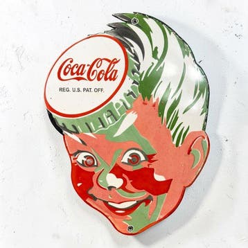Coca-Cola - Emaille plaat - Emaille