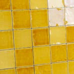 Wandtegels | landelijke handvorm tegels oker geel mix 10x10, Verzenden, Nieuw