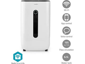 Nedis DEHU20WTW - Luchtontvochtiger - Wi-Fi - 20 l/Dag -, Witgoed en Apparatuur, Luchtbehandelingsapparatuur, Verzenden, Zo goed als nieuw