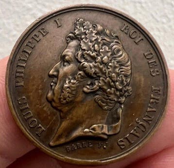 Frankrijk. Medal Louis-Philippe ler (1830-1848)