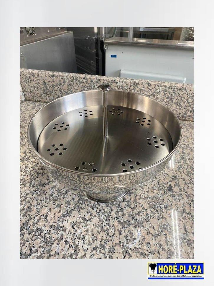 RVS yoghurt houder | gekoeld met ijsblokjes horeca, Zakelijke goederen, Horeca | Keukenapparatuur, Nieuw in verpakking