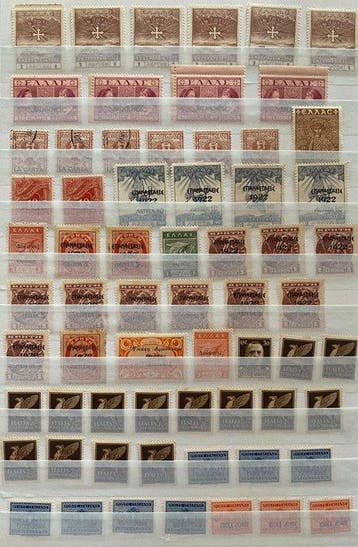 Italië en Griekenland 1902/1941 - Zeer interessante, Gestempeld