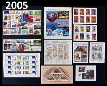 Spanje 2005/2005 - Spanje. Volledig jaar 2005, Gestempeld