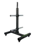 Tunturi Upright Bumper Plate Rack, Verzenden, Nieuw, Metaal