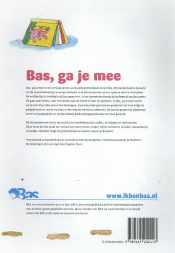 Bas, ga je mee? 9789461202413, Verzenden, Gelezen