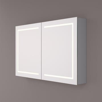 HIPP Design spiegelkast - LED Baan Rondom - 120 x 70 x 14 cm, Ophalen of Verzenden, Nieuw
