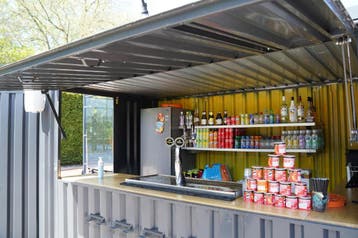 Luifelcontainer/ Afhaalloket/ Barcontainer te Koop!, Doe-het-zelf en Verbouw, Containers, Ophalen