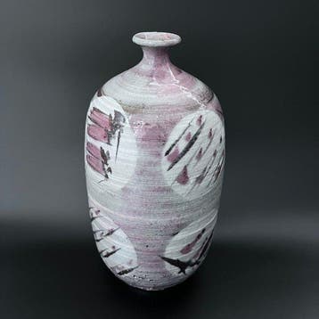 Vaas - Keramiek - Japan - H29cm - Mashiko-ware GROTE VAAS