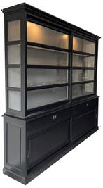 Buffetkast zwart - grijs Nijkerk 260 x 240cm led verlichting, Ophalen of Verzenden, Nieuw