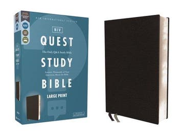 9780310465812 NIV, Quest Study Bible, Large Print, Bonded..., Boeken, Verzenden, Nieuw, Christianity Today Intl