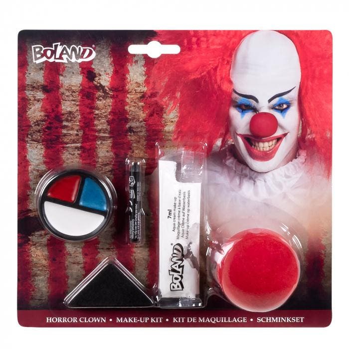 Make-up kit Horror Clown, Kleding | Dames, Carnavalskleding en Feestkleding, Nieuw, Ophalen of Verzenden
