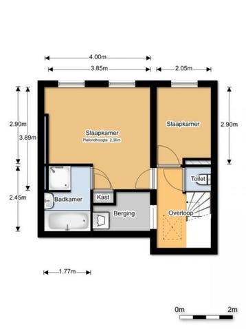 Te Huur 5 Kamer Appartement Schiedamseweg Beneden In Rotterd, Huizen en Kamers, Rotterdam, Direct bij eigenaar, Appartement, Rotterdam