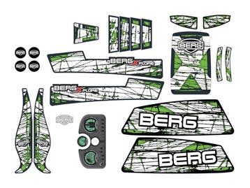 BERG-Onderdeel Skelter - XL Frame - Sticker set X-Plore, Ophalen of Verzenden, Nieuw