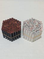 Zegel - Japanse zegels, 122 stuks (61 zwart + 61 wit)