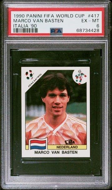 Panini 1990 Panini World Cup Italia 90 #417 Marco Van Basten, Nieuw