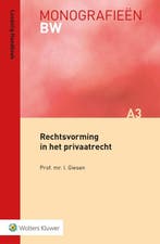 9789013158595 Rechtsvorming in het privaatrecht, Boeken, Verzenden, Nieuw, I. Giesen