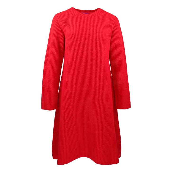 Frogbox • rode wollen jurk • 40, Kleding | Dames, Jurken, Rood, Nieuw, Maat 38/40 (M), Verzenden