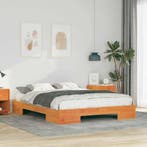 vidaXL Bedframe Bruin 160 x 200 cm, Verzenden, Nieuw, Bruin, Hout
