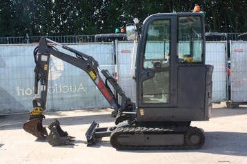 Veiling: Minigraver Volvo EC18E Diesel 2020, Ophalen, Graafmachine