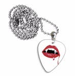 Vampier plectrum ketting, sleutelhanger of oorbellen, Ophalen of Verzenden, Nieuw