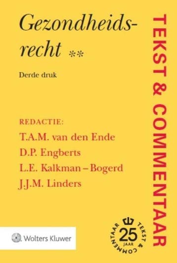 Gezondheidsrecht / Tekst & Commentaar 9789013122435, Boeken, Verzenden, Gelezen