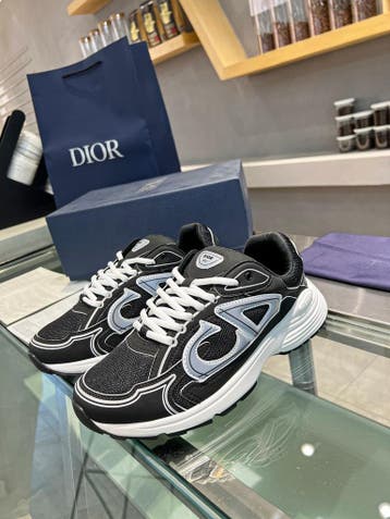Dior B30 | Black, Kleding | Heren, Zwart, Nieuw, Ophalen of Verzenden, Sneakers of Gympen