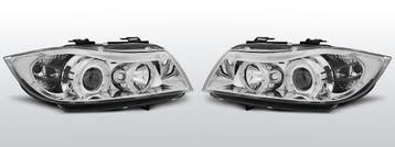 Koplampen Angel Eyes LED | geschikt voor BMW 3-serie E90 E91, Verzenden, Nieuw, BMW