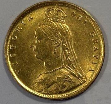 Verenigd Koninkrijk. Victoria. 1/2 Sovereign 1892