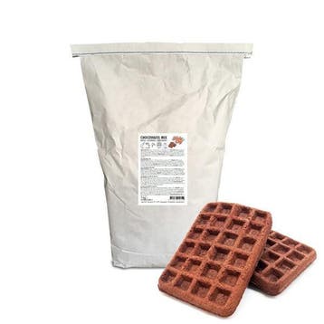 Chocolade wafel mix 10kg, Ophalen of Verzenden, Brood en Banket