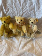 Steiff - Teddybeer 3x Teddybär Petsy 16cm 029523, 029387 -
