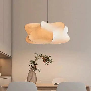 Wabi Sabi Hanglamp van Zijde met E27 Fitting, Huis en Inrichting, Verzenden, Nieuw