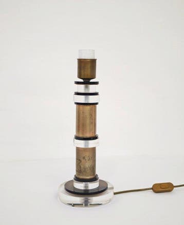 Designer Ce.Va Study - Tafellamp - plexiglas, Messing -
